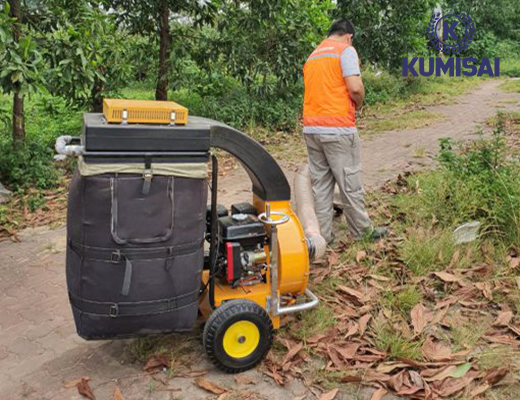 Máy hút rác lá cây đô thị Kumisai KMS-2K - 3